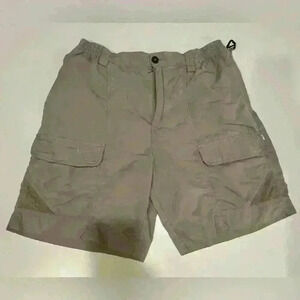 Magellan Men’s Taupe Fish Gear Shorts Size Large